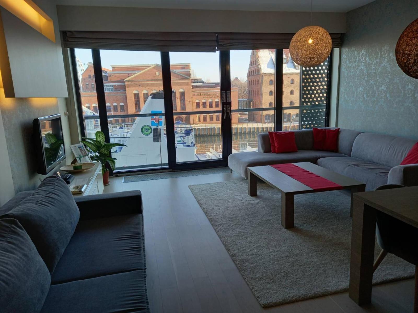 Apartment With An Amazing View Gdańsk Eksteriør bilde