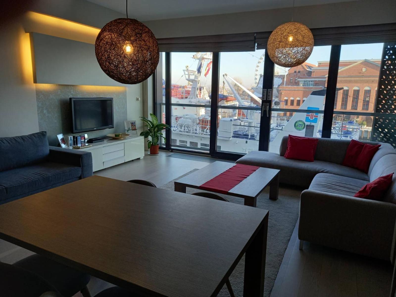 Apartment With An Amazing View Gdańsk Eksteriør bilde